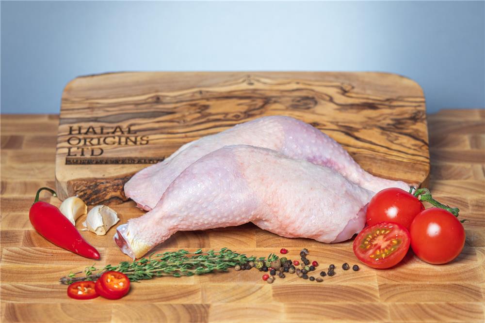 Organic Chicken Legs with Skin 800g