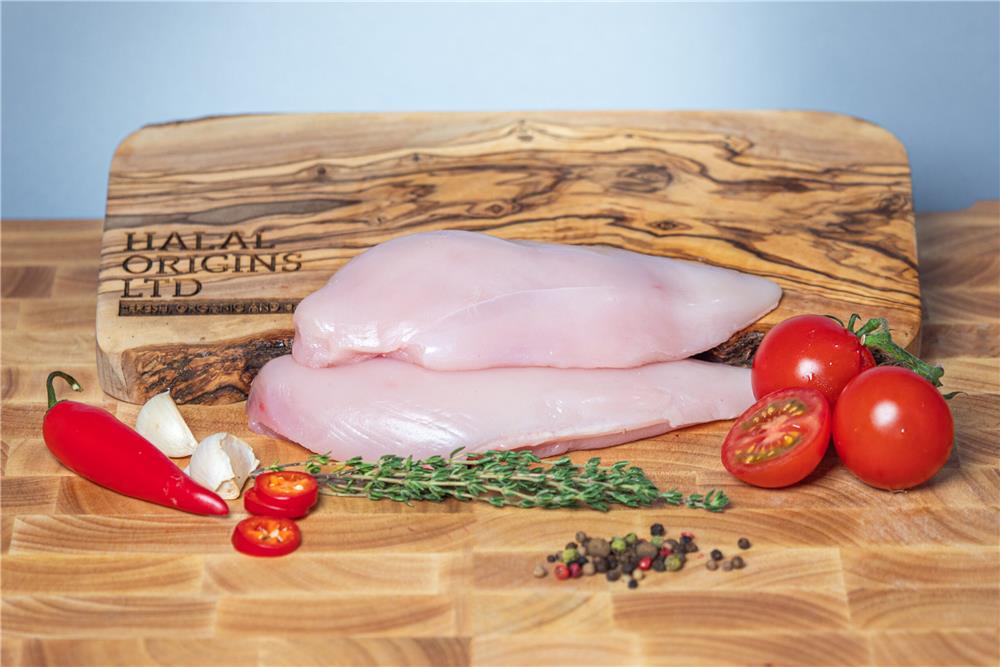 Frozen HMC Free Range Chicken Breast skinless (300-400g)